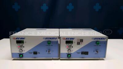 Lot of 2 x E-Z-EM Endoscopic Insufflators CO2 Efficient - YOM 2013 (All Power up)