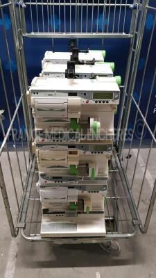 Lot of 3 x Fresenius Base A Orchestra IT and 18 x Fresenius Modules including 11 x DPS Orchestra IT - 4 x MVP PT NL - 2 x MVP Plus MS IT - 1 x DPS IT - untested - 4