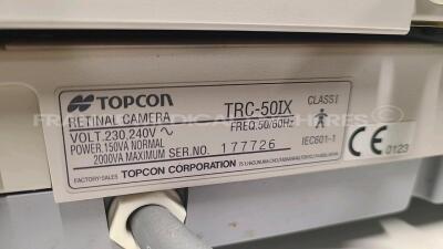 Topcon Retinal Camera TRX-50IX Fundus Camera (Powers up) - 8