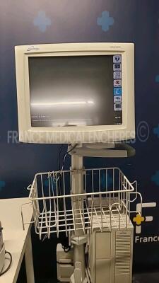 Lot of 1x Spacelabs Patient Monitor Ultraview SL - touchscreen issue and 1 x Welch Allyn Patient Monitor Propaq LT (both power up) - 2