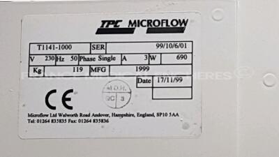 Microflow Sterilization Unit Isolator TPC (Powers up) - 10