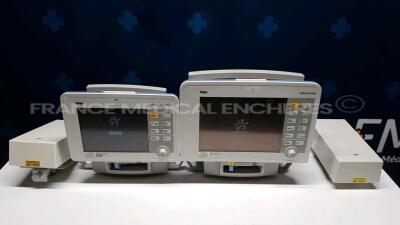 Lot of 1 x Drager Patient Monitor Infinity Delta XL -YOM 2012 - S/W V6.4W and 1 x Drager Patient Monitor Infinity Delta - YOM 2009 - S/W V8.2W - only one power supply (Powers up)