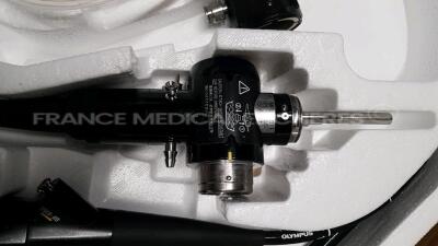 Olympus Gastroscope Evis Exera 2 GIF Q165 Engineer's Report Optical System - no Fault Found - Channels No Fault Found - Angulation No fault Found - Bending Section No Fault Found - Insertion Tube no fault found - Light Transmission no fault found - - 4