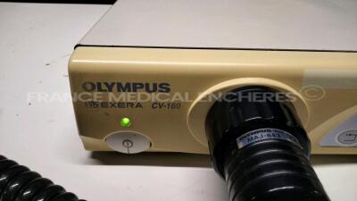 Olympus Video System Center Evis Exera CV-160 - Power button to be repaired - w/ Olympus Pigtail MAJ-843 (Powers up) - 5