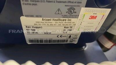 Lot 3 x Arizant Patient Warming Units Bair Hugger 750 - YOM 2007 (All power up) - 7