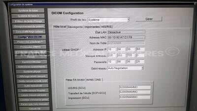 Siemens Acuson S2000 - YOM 12/2010 - S/W 400.1.031 - w/18L6 probe YOM 2021 (see picture of the test) 9L4 probe YOM 2010 (see picture of the test) (Powers up) - 9