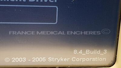 Stryker Powered Instrument Driver Core 5400-050-000 - touch screen issue (Powers up) - 2