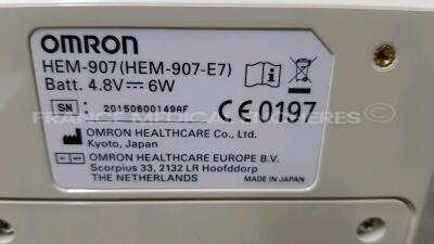 Lot of 2 x 3M Patient Warming Units Bair Hugger 505 and 1 x Seca Digital Chair Scale 959 and 1 x Omron Vital Signs Monitor HEM-907 (All power up) - 15