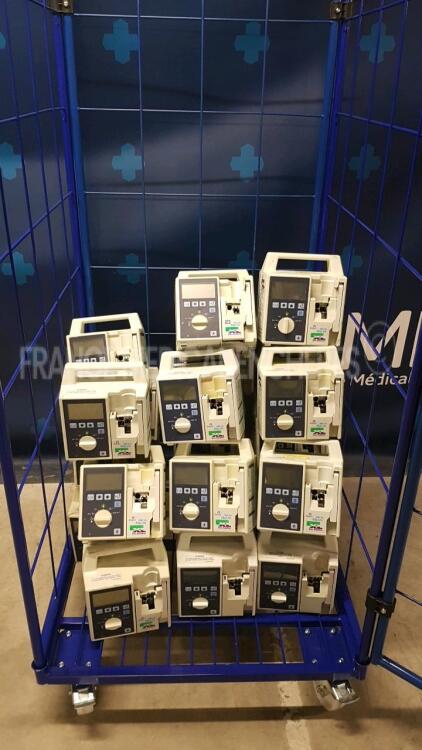 Lot of 26 x Hospira Infusion Pump Lifecare Micro Macro (Untested) Cage not included