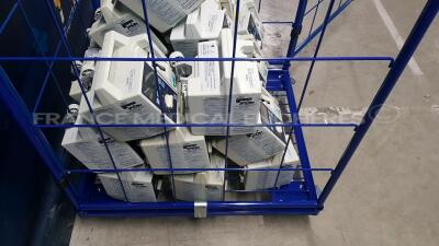 Lot of 26 x Hospira Infusion Pump Lifecare Micro Macro (Untested) Cage not included - 2