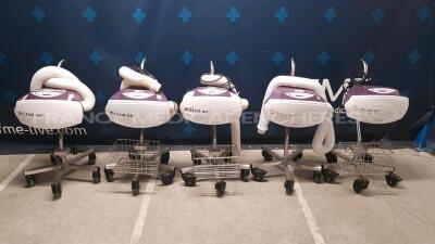 Lot of 5 x Surgical Company Patient Warming Units Mistral Air - YOM 2015 to 2018 (All power up)