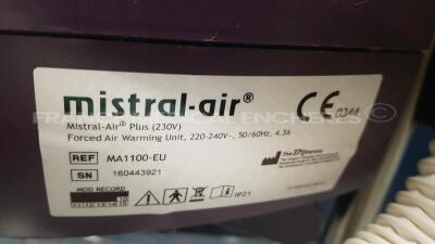 Lot of 5 x Surgical Company Patient Warming Units Mistral Air - YOM 2015 to 2018 (All power up) - 13