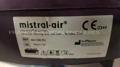 Lot of 5 x Surgical Company Patient Warming Units Mistral Air - YOM 2015 to 2018 (All power up) - 14