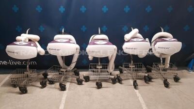 Lot of 5 x Surgical Company Patient Warming Units Mistral Air - YOM 2015 to 2018 (All power up)