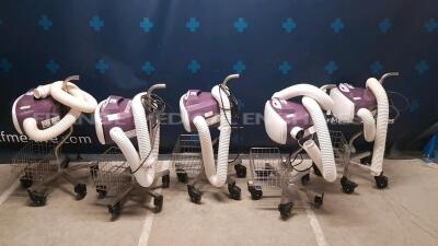 Lot of 5 x Surgical Company Patient Warming Units Mistral Air - YOM 2015 to 2018 (All power up) - 2