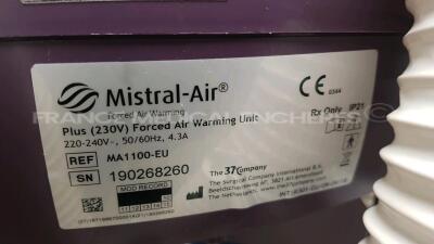 Lot of 5 x Surgical Company Patient Warming Units Mistral Air - YOM 2015 to 2018 (All power up) - 10