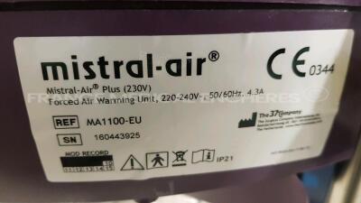 Lot of 5 x Surgical Company Patient Warming Units Mistral Air - YOM 2015 to 2018 (All power up) - 11