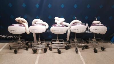 Lot of 5 x Surgical Company Patient Warming Units Mistral Air - YOM 2015 to 2018 (All power up)