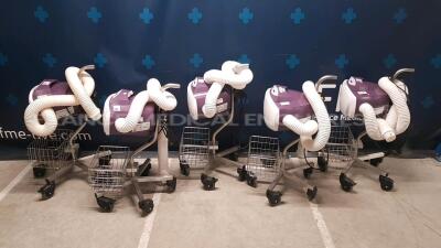 Lot of 5 x Surgical Company Patient Warming Units Mistral Air - YOM 2015 to 2018 (All power up) - 2