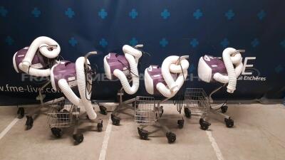 Lot of 5 x Surgical Company Patient Warming Units Mistral Air - YOM 2015 to 2018 (All power up) - 2