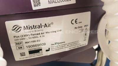 Lot of 5 x Surgical Company Patient Warming Units Mistral Air - YOM 2015 to 2018 (All power up) - 11