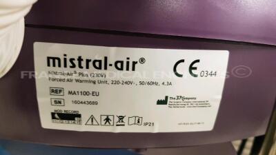 Lot of 5 x Surgical Company Patient Warming Units Mistral Air - YOM 2015 to 2018 (All power up) - 7