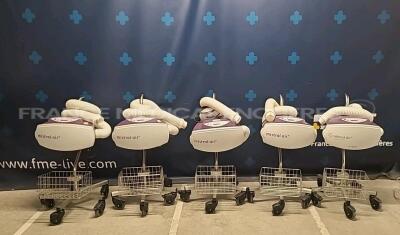 Lot of 5 x Surgical Company Patient Warming Units Mistral Air - YOM 2015 to 2018 (All power up)