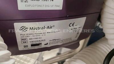 Lot of 5 x Surgical Company Patient Warming Units Mistral Air - YOM 2015 to 2018 (All power up) - 5