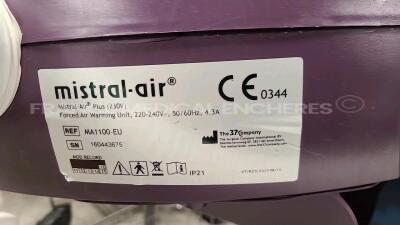 Lot of 5 x Surgical Company Patient Warming Units Mistral Air - YOM 2015 to 2018 (All power up) - 7