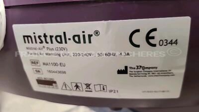 Lot of 5 x Surgical Company Patient Warming Units Mistral Air - YOM 2015 to 2018 (All power up) - 9