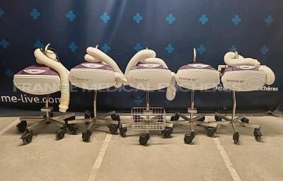 Lot of 5 x Surgical Company Patient Warming Units Mistral Air - YOM 2015 to 2018 (All power up)