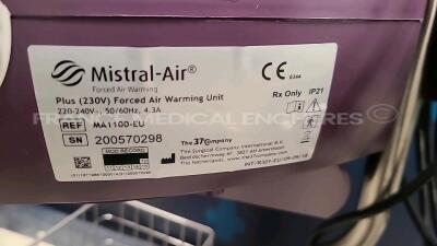 Lot of 5 x Surgical Company Patient Warming Units Mistral Air - YOM 2015 to 2018 (All power up) - 9