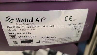 Lot of 5 x Surgical Company Patient Warming Units Mistral Air - YOM 2015 to 2018 (All power up) - 10