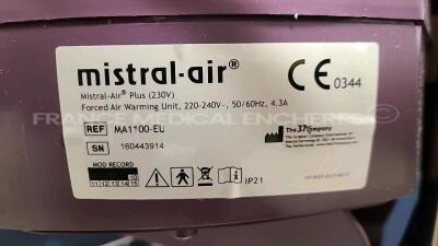 Lot of 5 x Surgical Company Patient Warming Units Mistral Air - YOM 2015 to 2018 (All power up) - 8