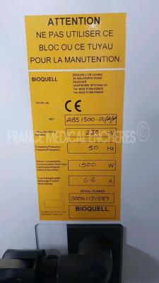 Bioquell Advanced Bio Safety Cabinet Microflow Peroxide Class II - YOM 2004 (Powers up) - 9