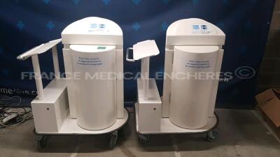 Lot of 2 x Germitec Ultrasound Probe Washer/Disinfector by UVC Antigermix S1 (Only one powers up)