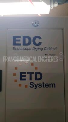 Van Vliet Endoscope Drying Cabinet ETD System (Powers up) - 6