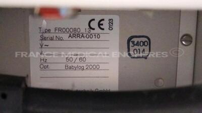 Drager Ventilator Babylog 2000 (Powers up) - 6