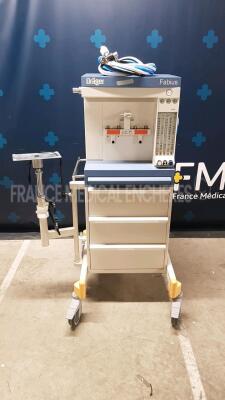 Drager Cart For Ventilator Fabius Tiro -YOM 2005