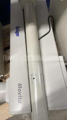 Drager Ceiling Mounted Power Supply Arm Movita Declared Functional by the seller - 3