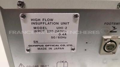 Olympus High Flow Insufflation Unit UHI-2 (Powers up) - 6