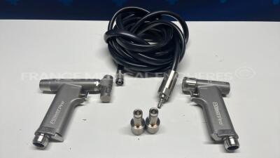 Lot of 2x Conmed Orthopedic Motors PowerPro 6150 and 6175