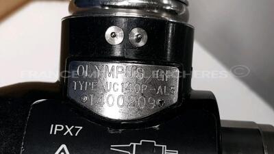 Olympus Ultrasound Videogastroscope UCF-140P-AL5 -Engineer's Report Optical System - No Fault Found - Channels No Fault Found - Angulation No fault Found - Bending Section No Fault Found - Insertion Tube little pinch- Light Transmission No Fault Foun - 9