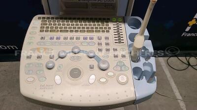 Hitachi Ultrasound EUB-7500 Plateforme Hi-Vision -w/ EUP-53W probe - Mitsubishi printer P91 (Powers up) - 4