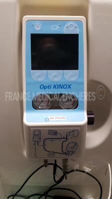 Lot of 2 x Air Liquide Gaz Carts Opti Kinox (Both have no power) - 5