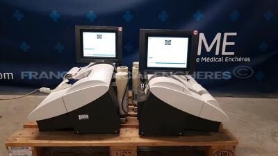Lot of 2x Radiometer Blood Gas Analyzers ABL800 FLEX - YOM 2013 - S/W 6.19 (Both power up)