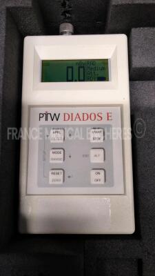 PTW Diagnostic Dosemeter Diados E - S/W 1.30 with non invasive voltage meter Diavolt - YOM 2009 (Powers up) - 2