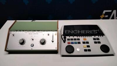 Lot of 1 x Interacoustics Audiometer AS10HF (Powers up) and 1 x Interacoustics Audiometer AD629 - YOM 2012 (No Power)