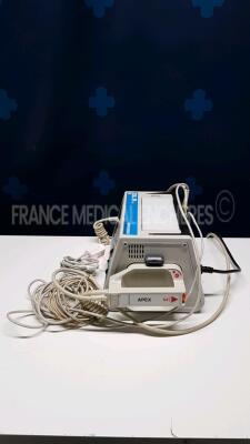 Zoll Defibrillator Biphasic Mseries - w/ ECG leads and SPO2 sensor (Powers up) - 3