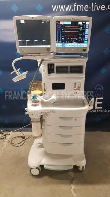 GE Anesthesia Machine Aisys CS2 - S/W 10.00 (Powers up)